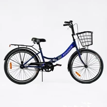 Велосипед Corso Advance 24" складаний синій (AD-24003): Діаметр коліс, дюймів 24