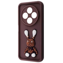 Чохол для телефона Mobile Case Pretty Things Brown/Rabbit для Xiaomi Redmi 14C 4G / A4 / Poco C75 4G: Сумісність Xiaomi Redmi 14C 4G / A4 / Poco C75 4G