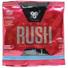 Предтренировочный комплекс BSN EndoRush 16.5 g / sample / Blue Rasberry Lemonade: Тип Комплекс до тренировки