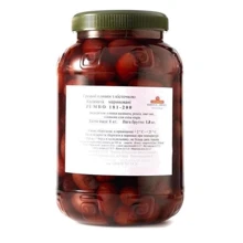 Оливки греческие ILIDA Kalamata Jumbo ( банка ), 1 кг (WT3484): Вес нетто 1 кг