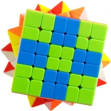 QiYi WuHua V2 6x6 color кубик 6х6 без наклеек: Вид Кубик Рубика