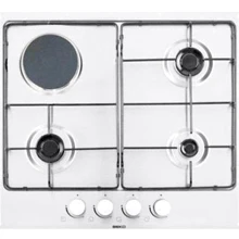 Варочная поверхность газовая BEKO HIMM 64223 W: Расположение панели спереди