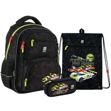 Набір Kite 773M Hot Wheels рюкзак + пенал + сумка для взуття (SET_HW24-773M): Виробник KITE
