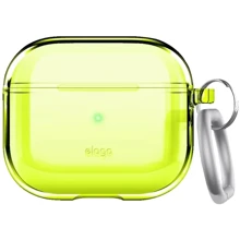 Чехол для наушников Elago Clear Case Neon Yellow (EAP3CL-HANG-NYE) for Apple AirPods 3: undefined undefined