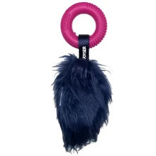 Игрушка с пищалкой Joyser Puppy Tail with Ring для щенков синий S 19х6.5х2 см: Производитель Joyser