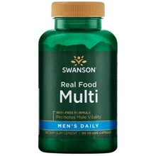 Swanson Ultra Real Food Multi Men's Daily Мультівітаміни на кожен день для чоловіків 90 веганських капсул: Тип мультивітаміни