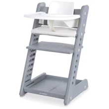 Стульчик для кормления EL Camino Stage ME 1101 Gray: Тип классический стульчик
