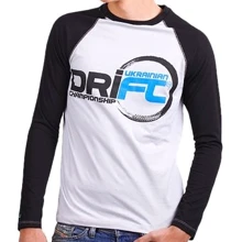 Реглан "UDC" Grey/Black (XS): Цвет черный/серый