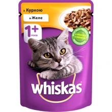 Влажный корм для котов Whiskas с курицей в желе 100г (4770608239671): Тип Влажный корм