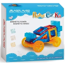 Магнітний конструктор Magplayer 32 деталі (MPX-32): Кількість деталей, шт. 32