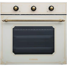 Духова шафа електрична Minola OE 66134 IV Rustic Glass: Об'єм, л 64