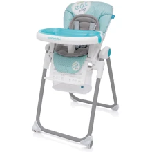 Стульчик для кормления Baby Design LOLLY 05 TURQUOISE: Тип классический стульчик