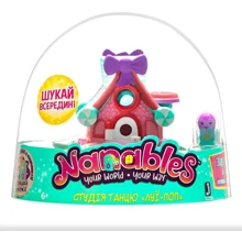Игровая фигурка Nanables Jazwares Small House Студия танца Луи-Поп 8 см (NNB0016): Тип Игровая фигурка