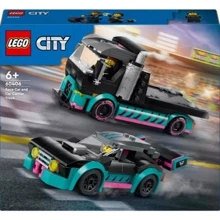 Конструктор LEGO City Автовоз с гоночными автомобилями (60406): Серия City