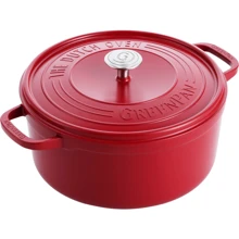Каструля GreenPan Featherweights 22 см 3.3 л червона (CC005432-001): Тип Традиционная
