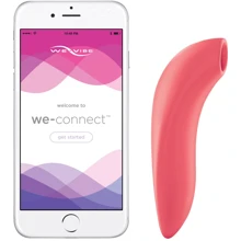 Вакуумний смарт-стимулятор для пар We-Vibe Melt Coral зручно поєднувати з проникаючим сексом: Для кого унісекс
