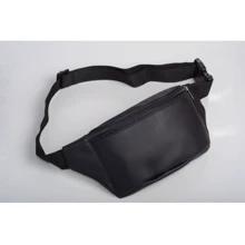 Мужская поясная сумка Sambag Tirso MSH черная (80111001m): Пол Мужской