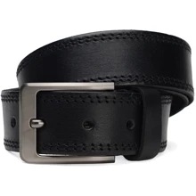 Чоловічий ремінь Borsa Leather чорний (v1gench3a): Стать Чоловік