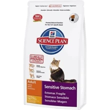 Корм для кошек Hill's Science Plan Feline Adult Sensitive Stomach курица с яйцом и рисом 0.4 кг: Тип Сухой корм