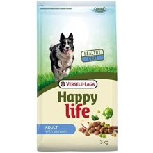 Сухий корм Happy Life Adult with Salmon 3 kg Лосось для собак всіх порід (52947): Тип Сухий корм