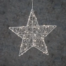 Звезда декоративная серебристая, диам 58 см, 120led Luca: Производитель Luca Lighting