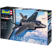 Сборная модель Revell Истребитель-бомбаридовщик F-35 Молния II уровень 4 масшт 1:72 (RVL-03868): Производитель Revell