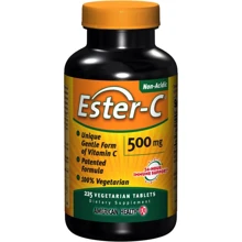 American Health Витамин С Ester-C, 500 mg, 225 Vegetarian Tablets (AMH-16991): Тип Витамин C
