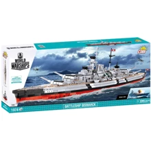 Конструктор COBI World Of Ships Линкор Бисмарк 1952 деталей (COBI-3081): Количество деталей, шт. 1952