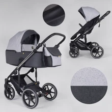 Детская коляска 2 в 1 Expander EXEO EX-21002 (1) Silver: Тип коляски Универсальная коляска (2-в-1)