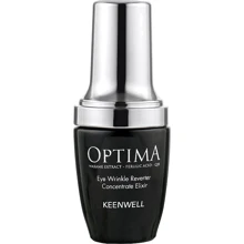 Keenwell Optima Eye Wrinkle Reverter Concentrate Elixir Концентрированная омолаживающая сыворотка-эликсир от морщин для кожи вокруг глаз 20 ml: Назначение От морщин, Увлажнение
