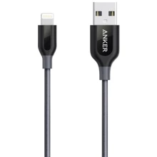Кабель ANKER USB Cable to Lightning Powerline+ V2 90cm Space Grey (A8121HA2): Тип USB Cable - Lightning