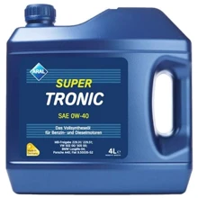 Моторне масло ARAL SuperTronic 0W-40 4л: Тип синтетичне