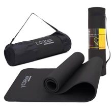 Коврик для фитнеса Cornix NBR 183 x 61 x 1 cм для йоги и фитнеса XR-0013 Black: Производитель Cornix