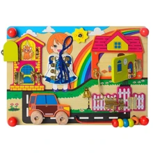 Розвиваюча іграшка Бізіборд Fun Toys MD 2054-1 (2054-2 Місто): Тип бизиборд