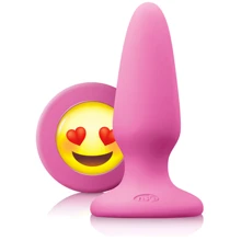 NS Novelties Mojis Plug #ILY Medium - середня анальна пробка емоджі, 8x3.7 см: Для кого унісекс