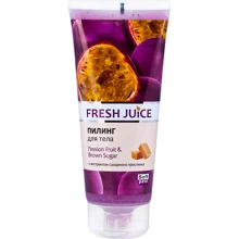 Fresh Juice Passion Fruit & Brown Sugar Пілінг для тіла маракуйя та коричневий цукор 200 ml: Призначення Пилинг, Очищение