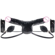 Двойной надувной вибратор Fetish Fantasy Double Delight, 14x4.8 см: Для кого Унисекс
