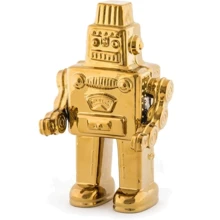 Робот Seletti фарфор золото 30 x 17.4 см (10412 ORO): Производитель Seletti