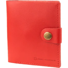 Женский кошелек DNK Leather красный (DNKPURSE-R-VERT col.H): Пол Женский