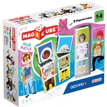 Geomag MAGICUBE Mix & Matсh 9 cubes | Магнитные кубики Микс 9 кубов: Количество деталей, шт. 9