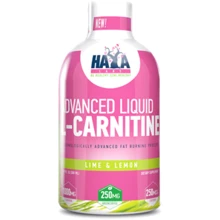 Haya Labs Advanced Liquid L-Carnitine 1000 mg Ацетил-L-карнитин 500 мл Lime and Lemon: Тип L Карнитин
