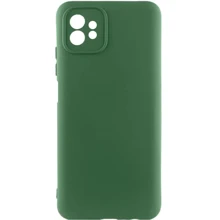 Чехол для телефонов TPU Case Getman Liquid Silk Full Camera Dark Green for Motorola G32: Совместимость Motorola G32