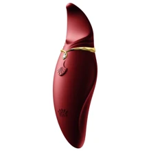 Вібратор 2в1 з язичком Zalo - Hero Wine Red (кристал Swarovski): Для кого Для жінок