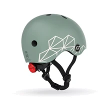 Детский защитный шлем Scoot&Ride зеленый с фонариком (SR-181206-GREENLINES): Производитель Scoot&Ride