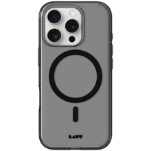 Чехол для iPhone LAUT CRYSTAL-M MagSafe Black (L_IP24B_CRM_UB) for iPhone 16 Pro: Цвет черный