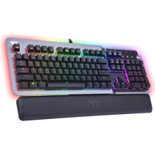 Клавиатура Thermaltake ARGENT K5 RGB Gaming Keyboard Cherry MX Speed Silver (GKB-KB5-SSSRUS-01): Подключение проводное
