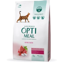 Сухой корм Optimeal Adult Cats для взрослых кошек со вкусом телятины 4 кг (4820083906121): Тип Сухой корм