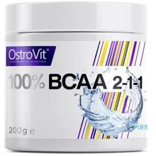 Амінокислота для спорту OstroVit BCAA 2-1-1 200g pure: Смак Без смаку