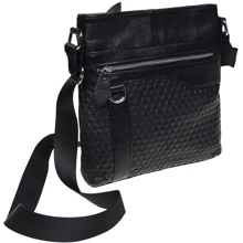 Сумка планшет Borsa Leather чорна (K15003-4-black): Стать Мужской