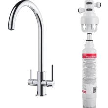 Смеситель для кухни +1 фильтр Franke Lina Clear Water 160.0702.660: Назначение Для кухни